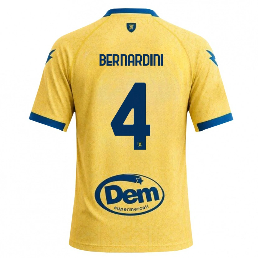 Danxen Heren Daniele Bernardini #4 Khaki Zwart Blauw Thuisshirt Thuistenue 2026/27 T-Shirt
