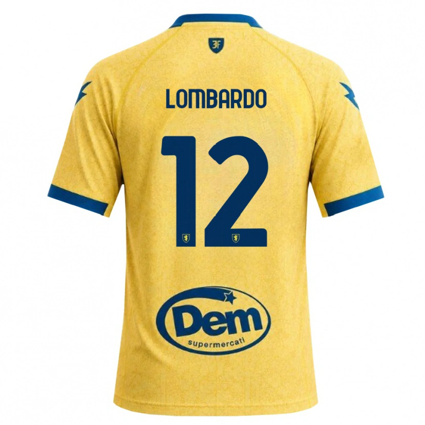 Danxen Heren Alessandro Lombardo #12 Khaki Zwart Blauw Thuisshirt Thuistenue 2026/27 T-Shirt