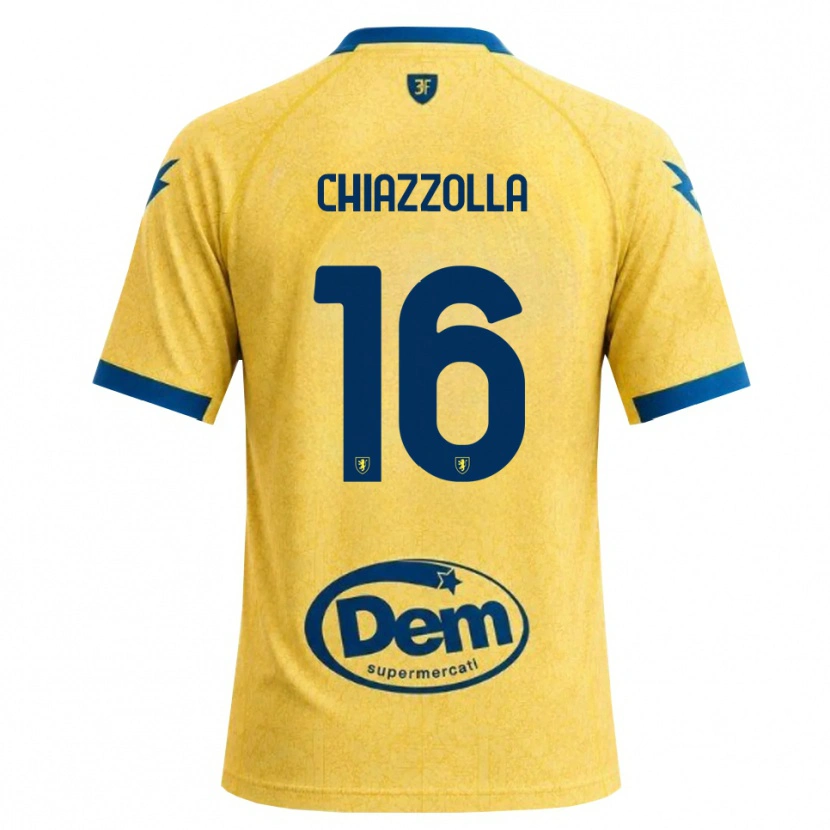 Danxen Heren Marco Chiazzolla #16 Khaki Zwart Blauw Thuisshirt Thuistenue 2026/27 T-Shirt