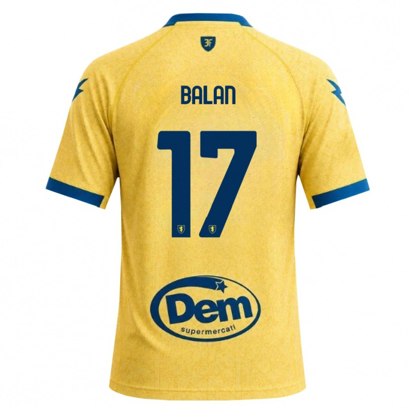 Danxen Heren Raul Balan #17 Khaki Zwart Blauw Thuisshirt Thuistenue 2026/27 T-Shirt