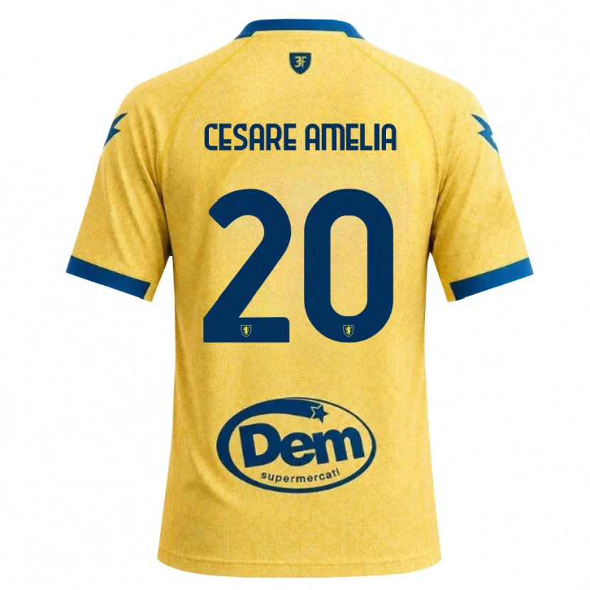 Danxen Heren Giulio Cesare Amelia #20 Khaki Zwart Blauw Thuisshirt Thuistenue 2026/27 T-Shirt