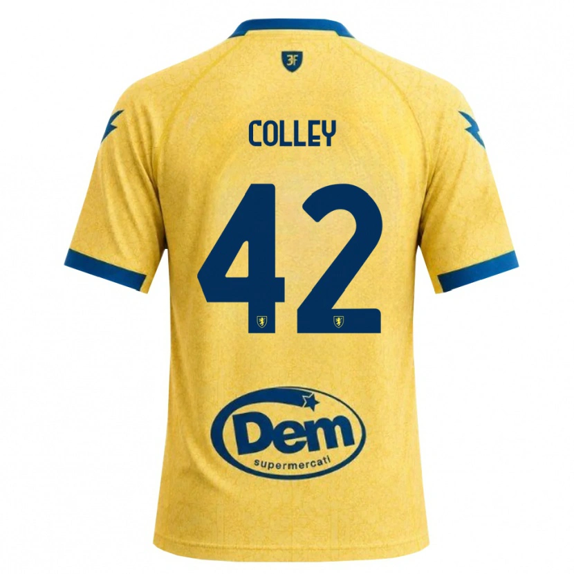 Danxen Heren Muhammed Colley #42 Khaki Zwart Blauw Thuisshirt Thuistenue 2026/27 T-Shirt