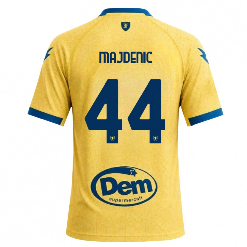 Danxen Heren Fran Majdenic #44 Khaki Zwart Blauw Thuisshirt Thuistenue 2026/27 T-Shirt