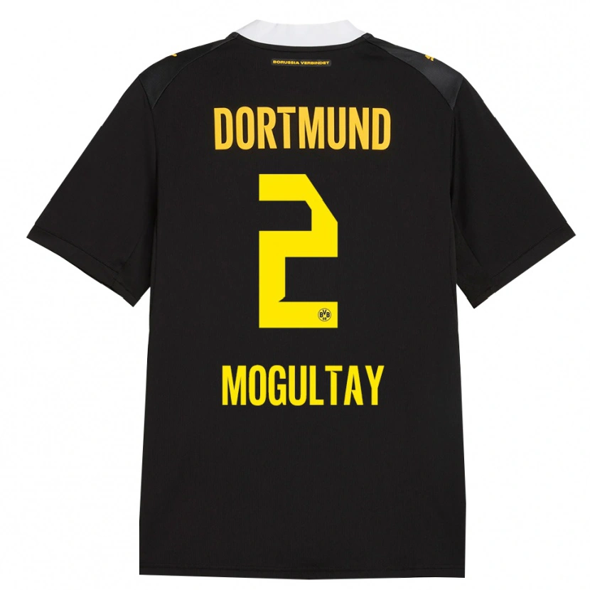 Danxen Heren Baran Mogultay #2 Zwart Rood Geel Uitshirt Uittenue 2026/27 T-Shirt
