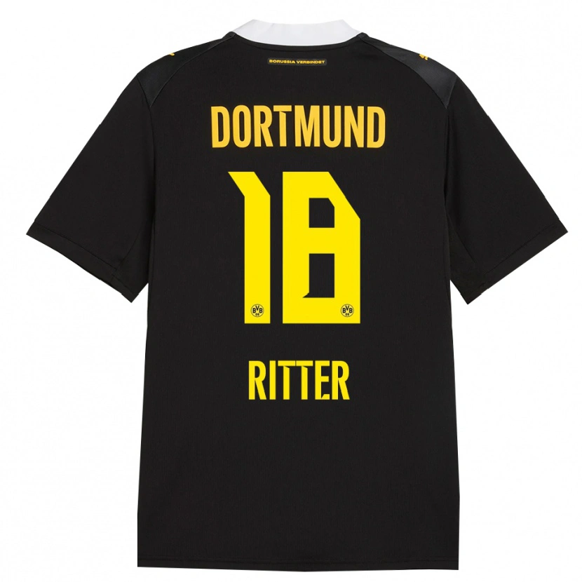 Danxen Heren Roméo Ritter #18 Zwart Rood Geel Uitshirt Uittenue 2026/27 T-Shirt