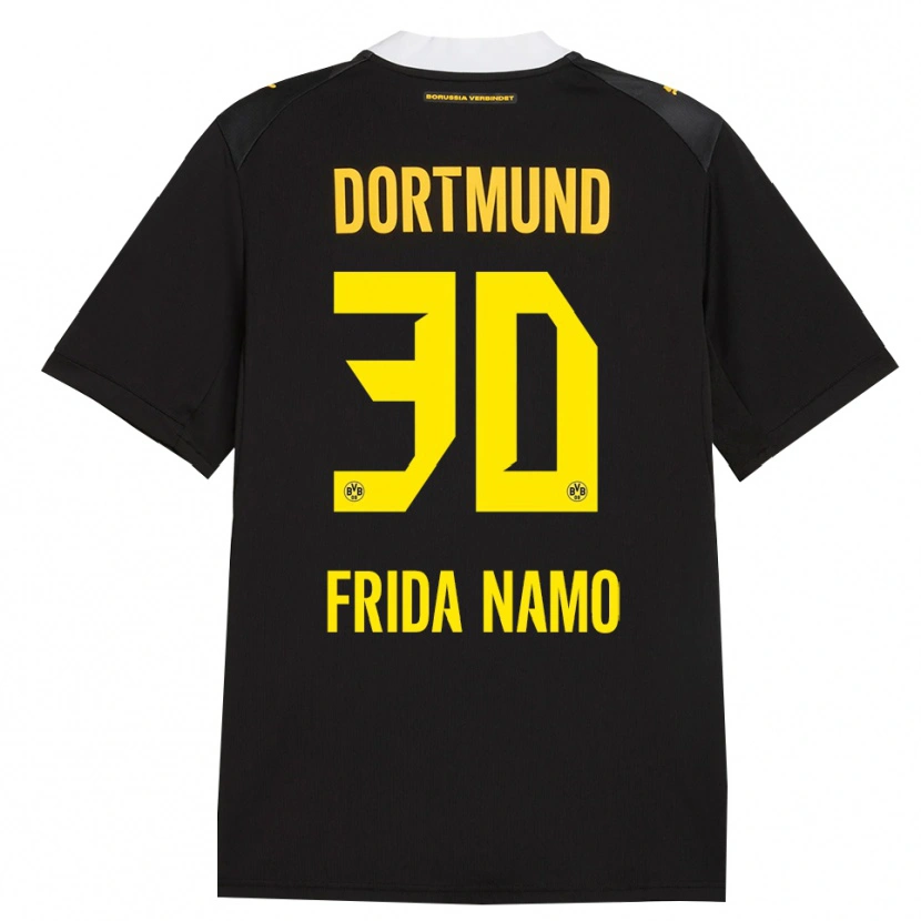 Danxen Heren Ronning Frida Namo #30 Zwart Rood Geel Uitshirt Uittenue 2026/27 T-Shirt