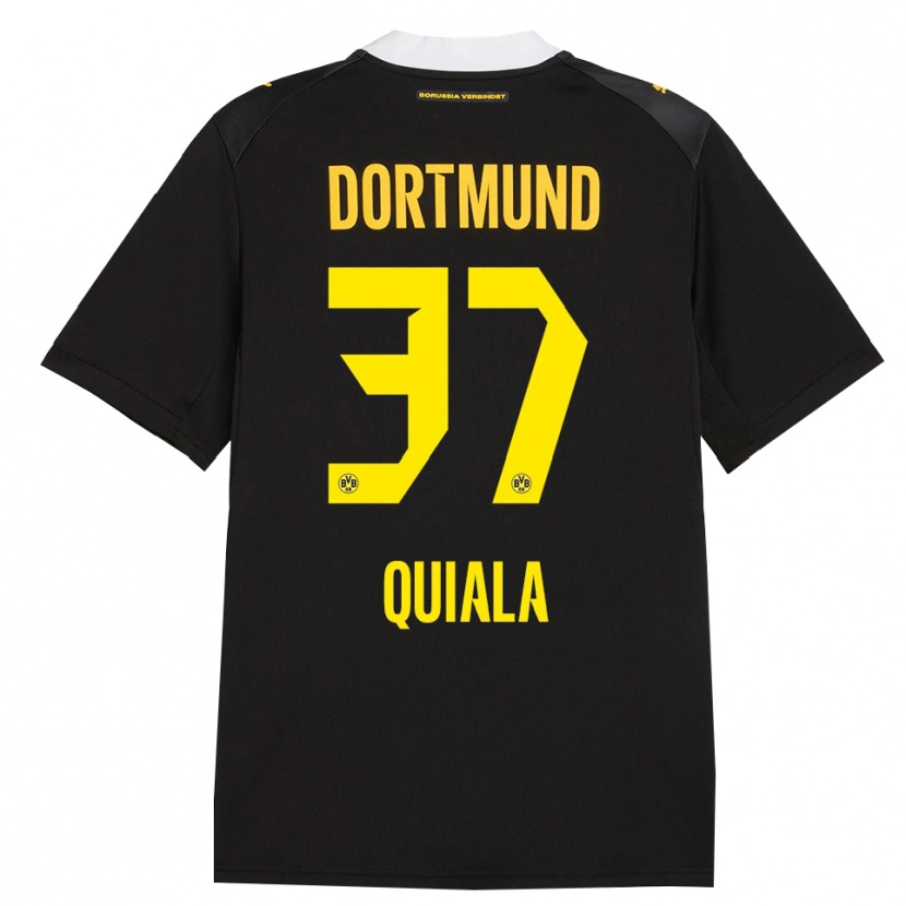 Danxen Heren Nanitonda Quiala #37 Zwart Rood Geel Uitshirt Uittenue 2026/27 T-Shirt