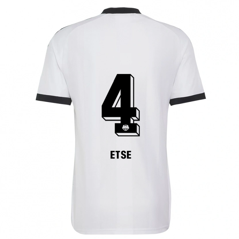 Danxen Heren Julian Etse #4 Zwart Wit Uitshirt Uittenue 2026/27 T-Shirt