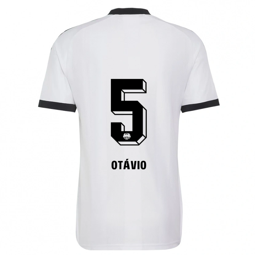 Danxen Heren Otávio Manoel Galdino Fernandes #5 Zwart Wit Uitshirt Uittenue 2026/27 T-Shirt