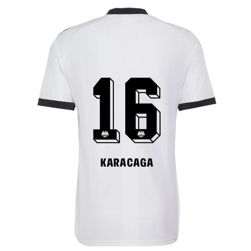 Danxen Heren Tom Karacaga #16 Zwart Wit Uitshirt Uittenue 2026/27 T-Shirt