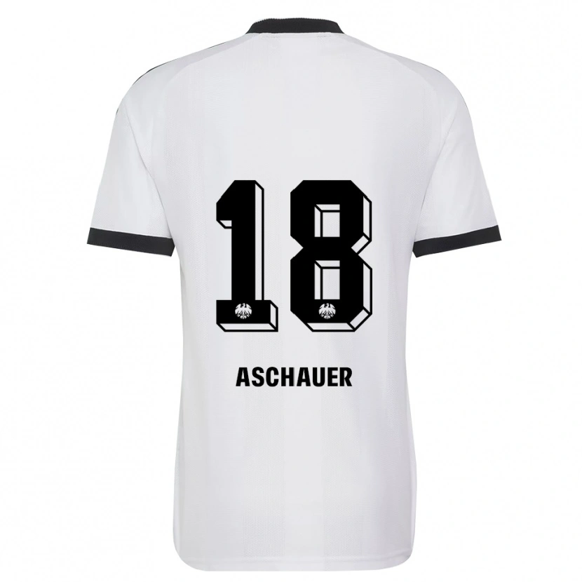 Danxen Heren Verena Aschauer Hanshaw #18 Zwart Wit Uitshirt Uittenue 2026/27 T-Shirt