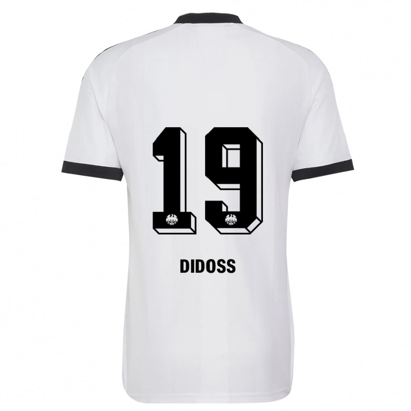 Danxen Heren George Didoss #19 Zwart Wit Uitshirt Uittenue 2026/27 T-Shirt