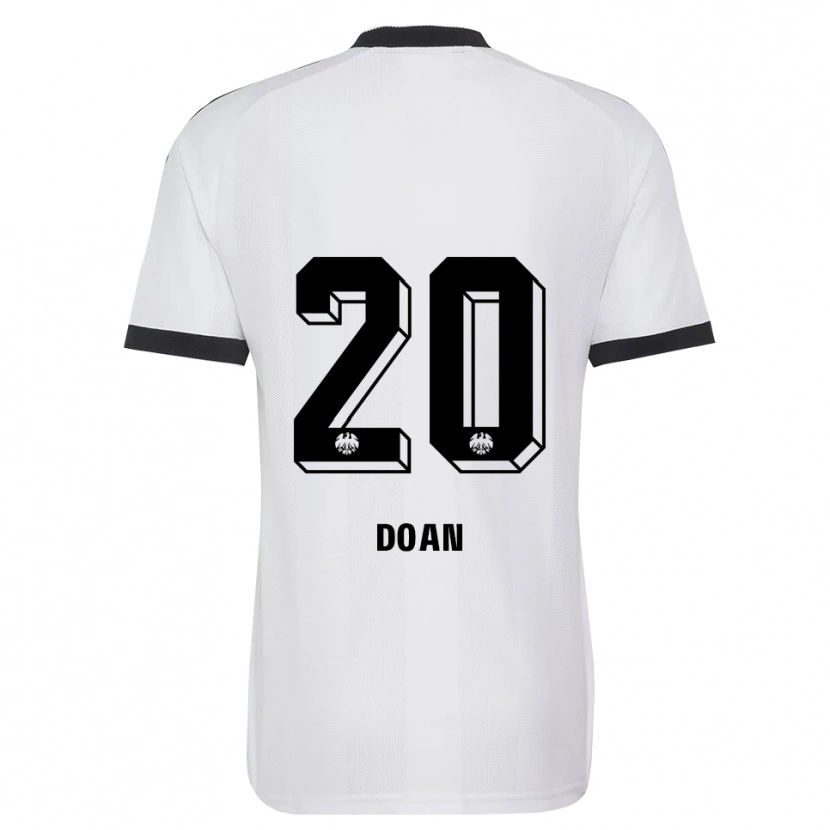 Danxen Heren Ritsu Doan #20 Zwart Wit Uitshirt Uittenue 2026/27 T-Shirt