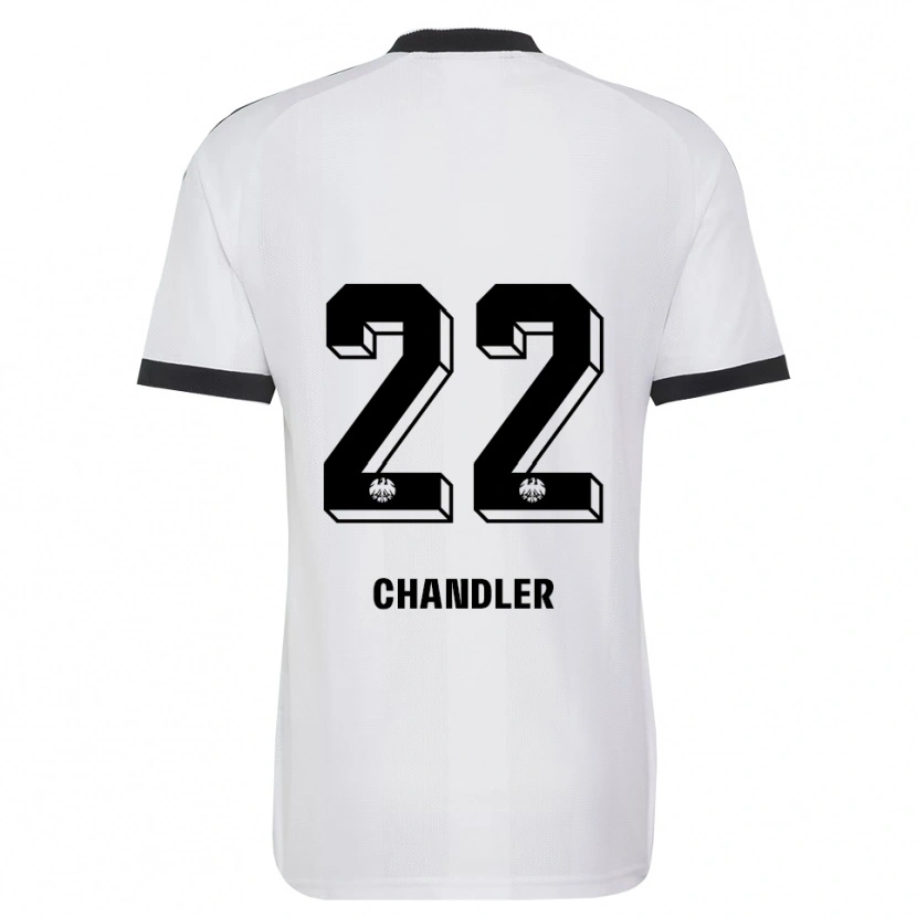 Danxen Heren Timothy Chandler #22 Zwart Wit Uitshirt Uittenue 2026/27 T-Shirt