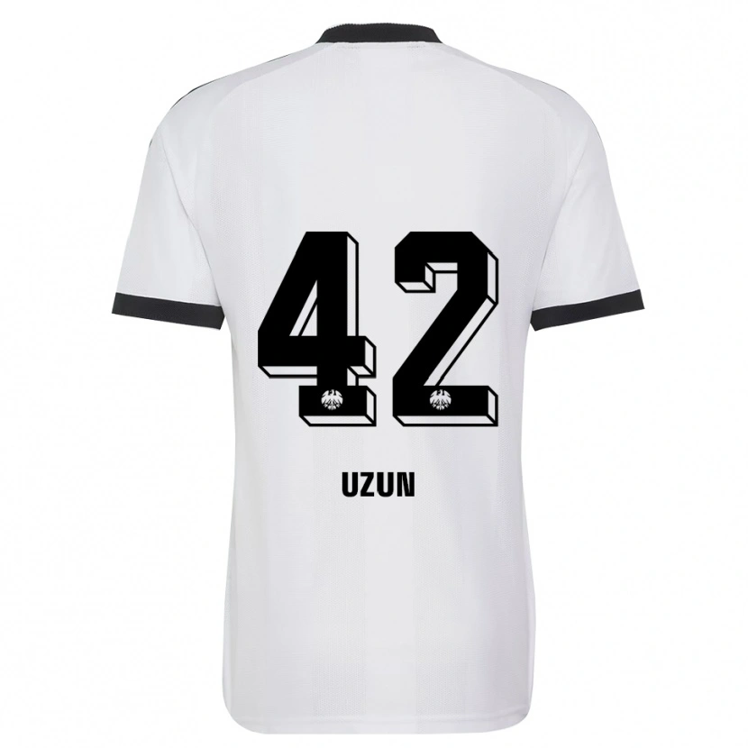 Danxen Heren Can Uzun #42 Zwart Wit Uitshirt Uittenue 2026/27 T-Shirt