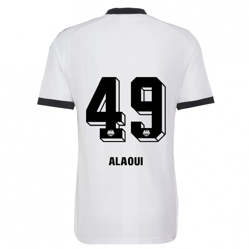 Danxen Heren Anas Alaoui #49 Zwart Wit Uitshirt Uittenue 2026/27 T-Shirt