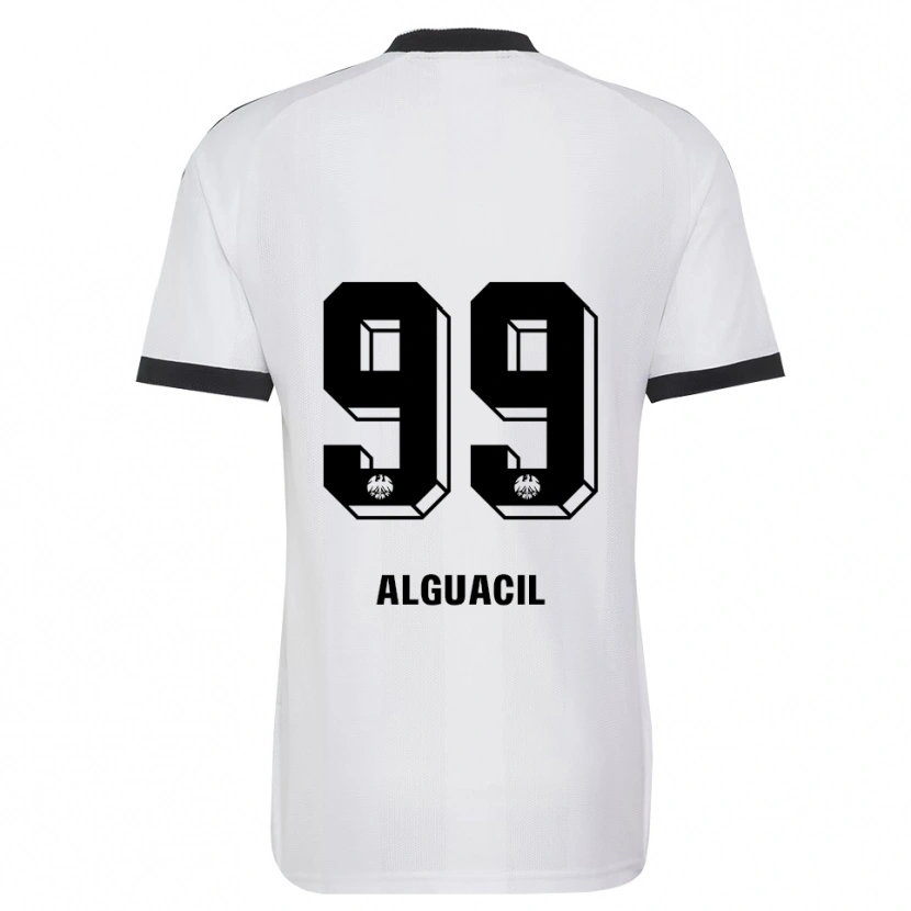 Danxen Heren Ainhoa Alguacil #99 Zwart Wit Uitshirt Uittenue 2026/27 T-Shirt