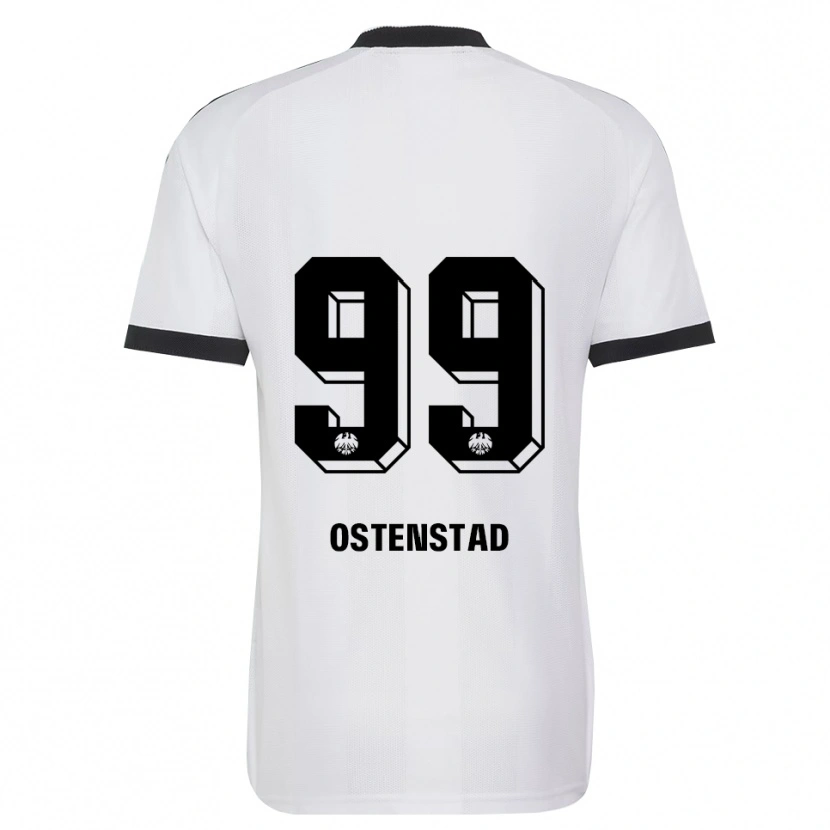 Danxen Heren Marthine Østenstad #99 Zwart Wit Uitshirt Uittenue 2026/27 T-Shirt