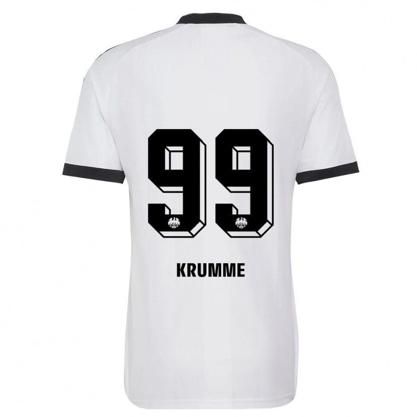 Danxen Heren Janne Krumme #99 Zwart Wit Uitshirt Uittenue 2026/27 T-Shirt