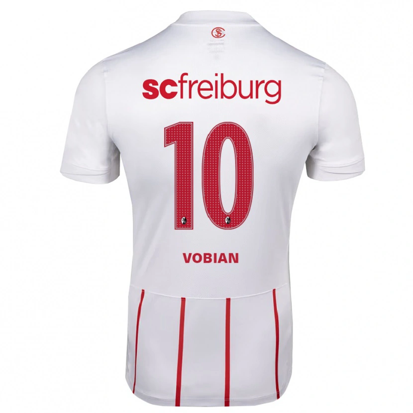 Danxen Heren Selina Vobian #10 Wit Rood Geel Uitshirt Uittenue 2026/27 T-Shirt