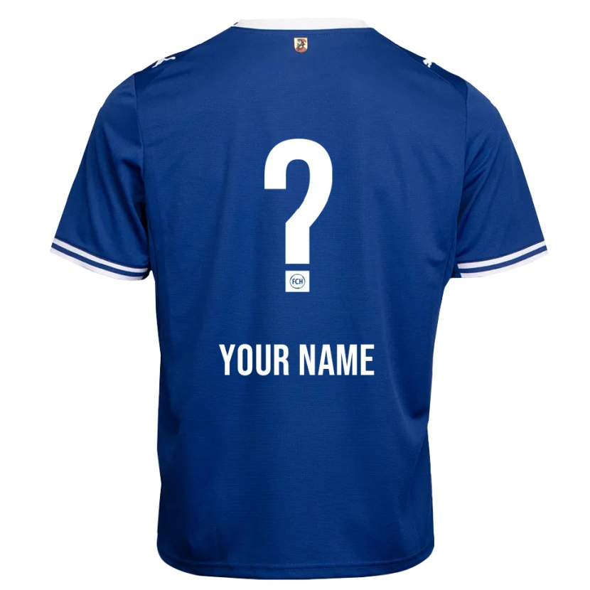 Danxen Heren Uw Naam #0 Koninklijk Blauw Wit Uitshirt Uittenue 2026/27 T-Shirt