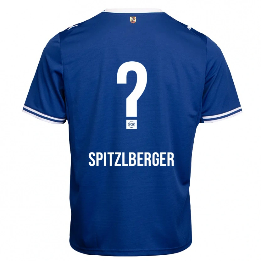 Danxen Heren Tyler Spitzlberger #0 Koninklijk Blauw Wit Uitshirt Uittenue 2026/27 T-Shirt