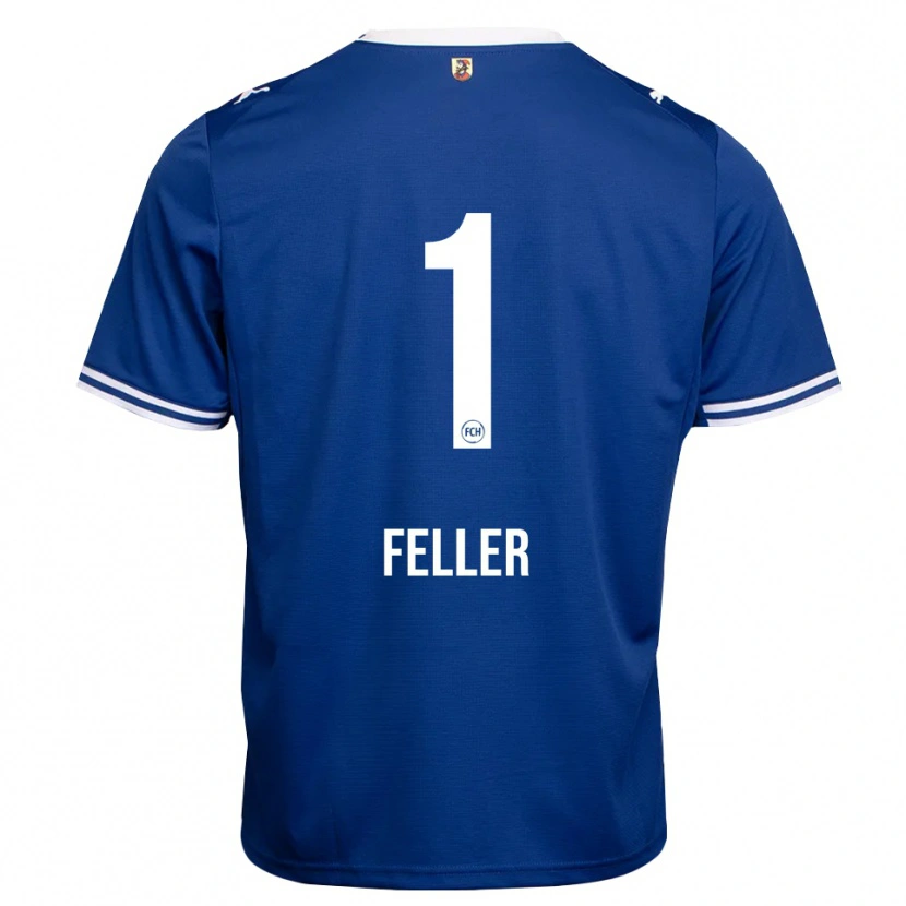 Danxen Heren Frank Feller #1 Koninklijk Blauw Wit Uitshirt Uittenue 2026/27 T-Shirt