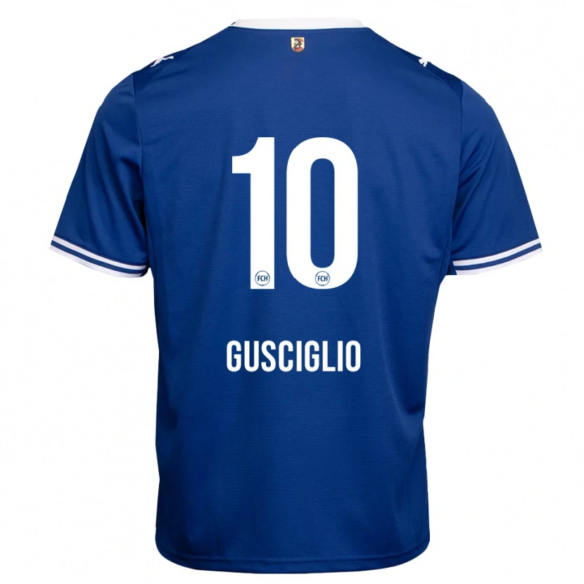 Danxen Heren Alessio Gusciglio #10 Koninklijk Blauw Wit Uitshirt Uittenue 2026/27 T-Shirt