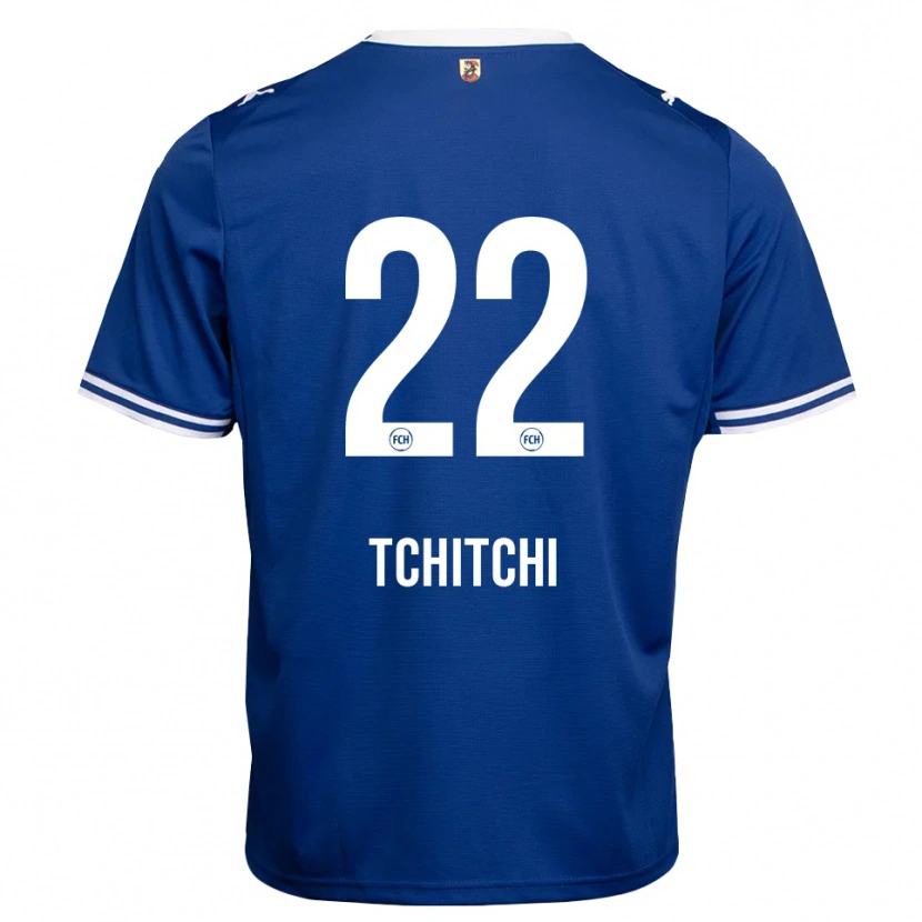 Danxen Heren Dahrel Tchitchi #22 Koninklijk Blauw Wit Uitshirt Uittenue 2026/27 T-Shirt
