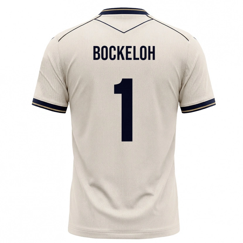 Danxen Heren Leonhard Bockeloh #1 Off-White Inktblauw Uitshirt Uittenue 2026/27 T-Shirt