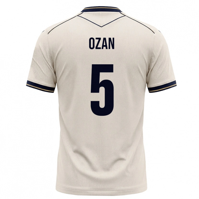 Danxen Heren Ozan Kabak #5 Off-White Inktblauw Uitshirt Uittenue 2026/27 T-Shirt
