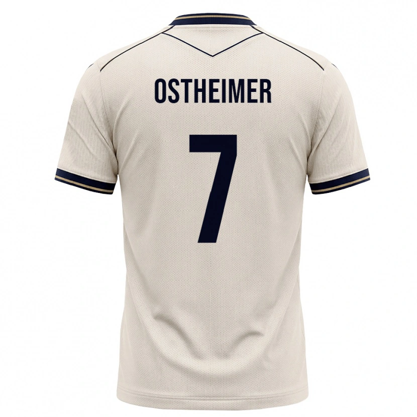 Danxen Heren Nevio Ostheimer #7 Off-White Inktblauw Uitshirt Uittenue 2026/27 T-Shirt
