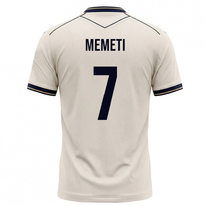 Danxen Heren Erëleta Memeti #7 Off-White Inktblauw Uitshirt Uittenue 2026/27 T-Shirt
