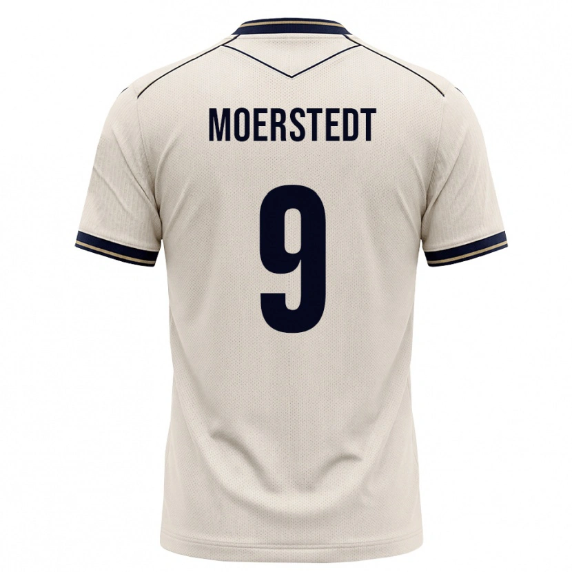 Danxen Heren Max Moerstedt #9 Off-White Inktblauw Uitshirt Uittenue 2026/27 T-Shirt