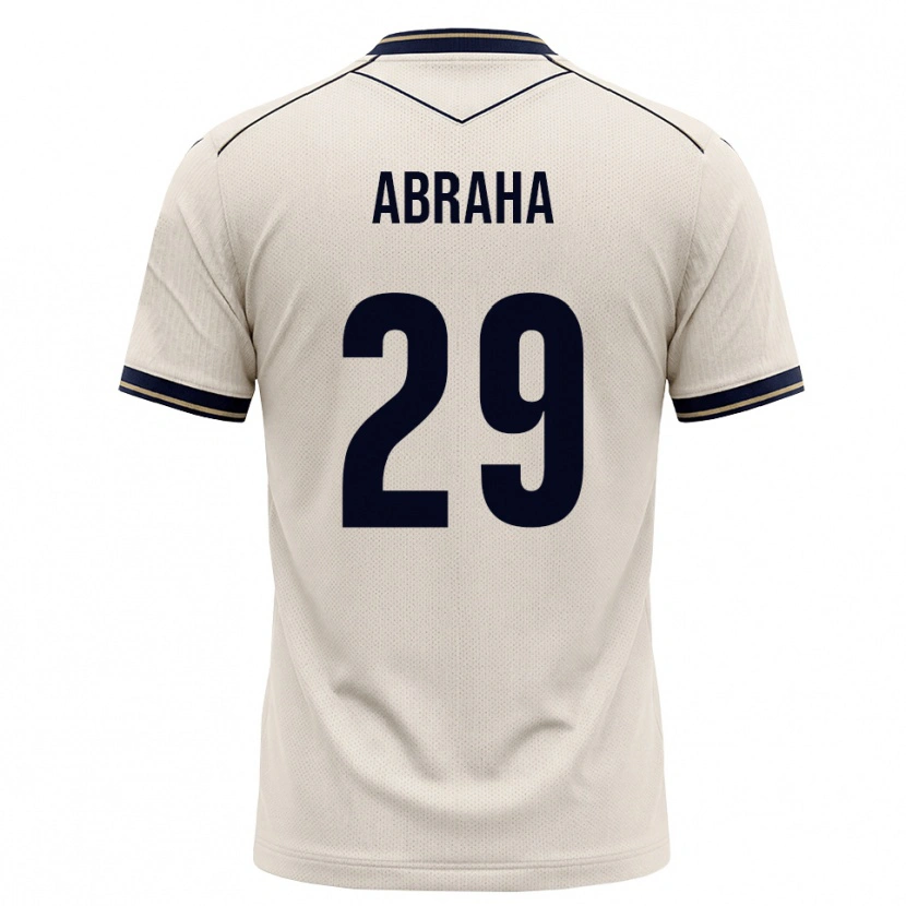 Danxen Heren Natnael Abraha #29 Off-White Inktblauw Uitshirt Uittenue 2026/27 T-Shirt