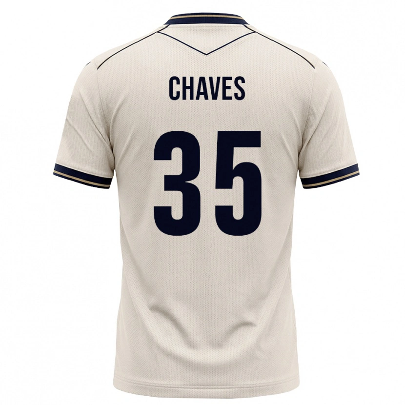 Danxen Heren Arthur Chaves #35 Off-White Inktblauw Uitshirt Uittenue 2026/27 T-Shirt
