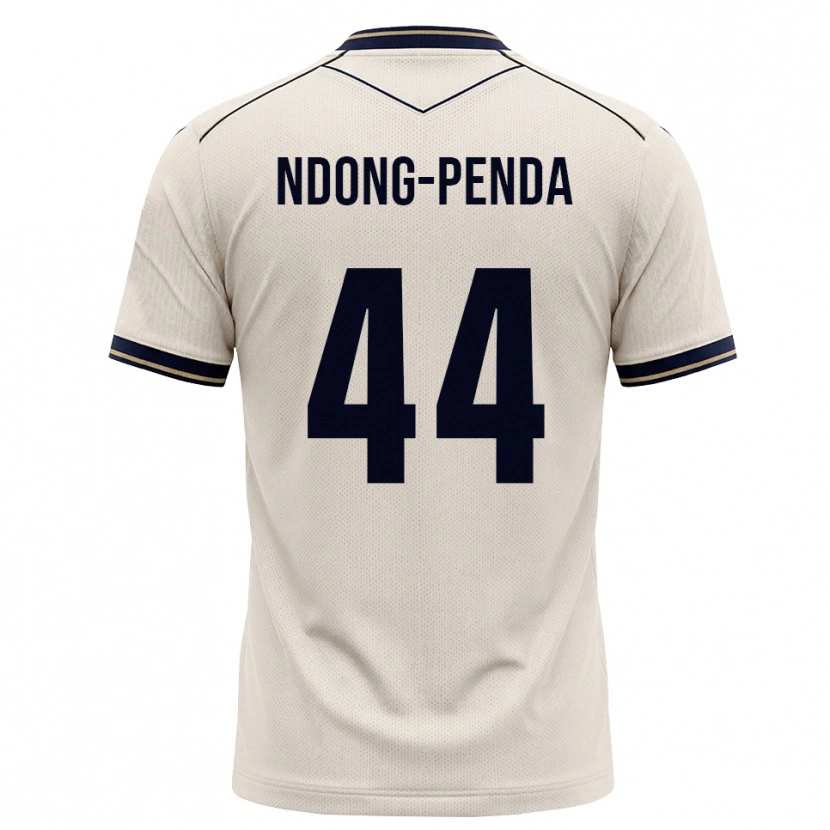 Danxen Heren Maxime Ndong-Penda #44 Off-White Inktblauw Uitshirt Uittenue 2026/27 T-Shirt