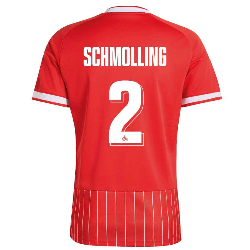 Danxen Heren Viktor Schmolling #2 Rood Wit Groen Uitshirt Uittenue 2026/27 T-Shirt