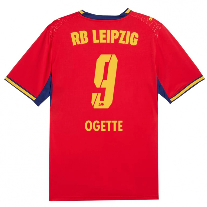 Danxen Heren Israel Ogette #9 Rood Geel Koninklijk Blauw Uitshirt Uittenue 2026/27 T-Shirt
