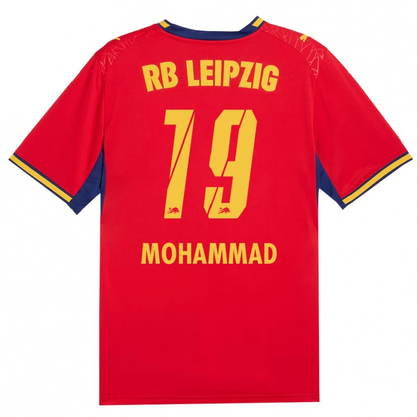 Danxen Heren Sammy Mohammad #19 Rood Geel Koninklijk Blauw Uitshirt Uittenue 2026/27 T-Shirt