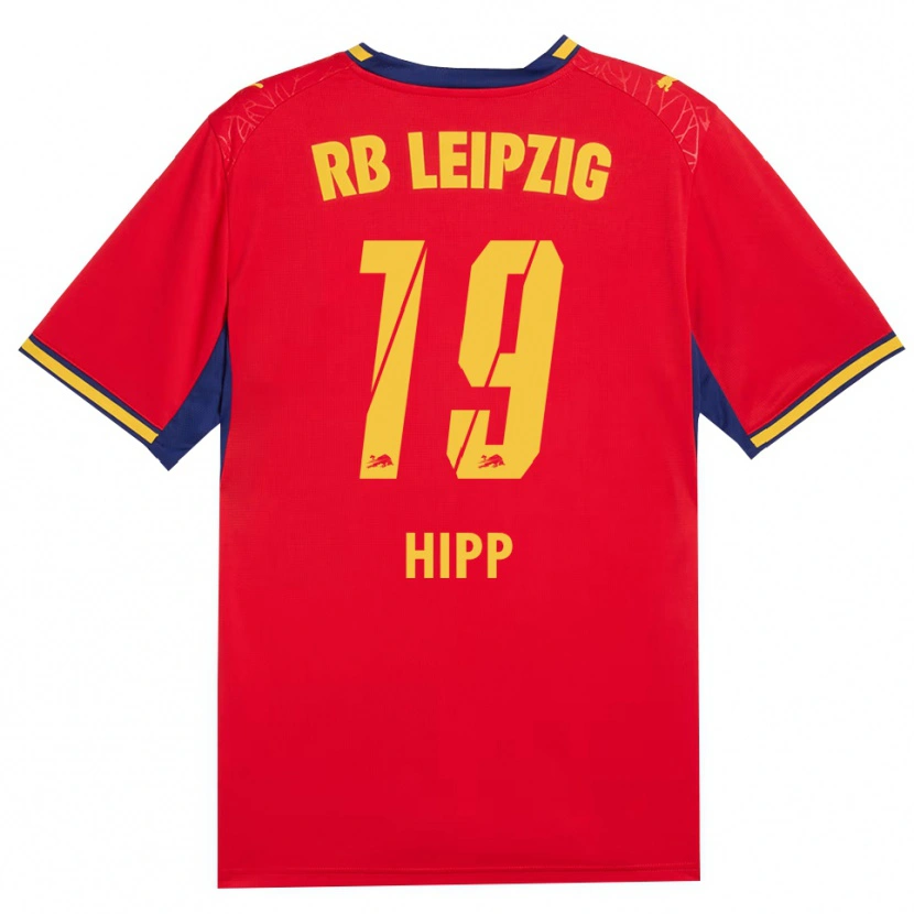 Danxen Heren Jenny Hipp #19 Rood Geel Koninklijk Blauw Uitshirt Uittenue 2026/27 T-Shirt