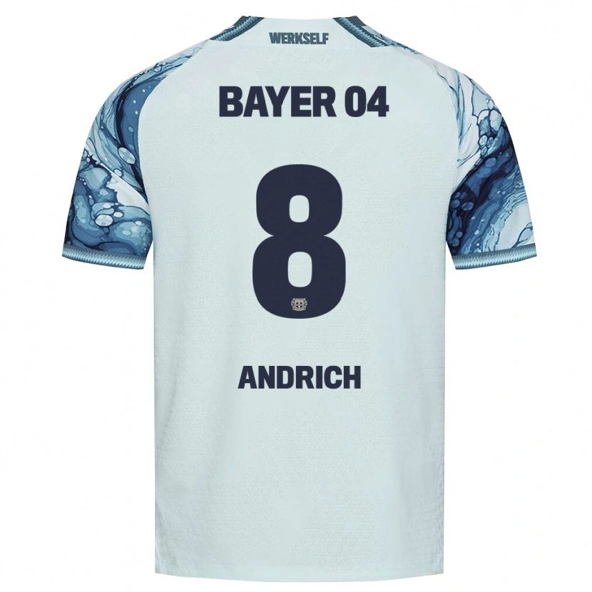 Danxen Heren Robert Andrich #8 Donkergroen Zwart Uitshirt Uittenue 2026/27 T-Shirt