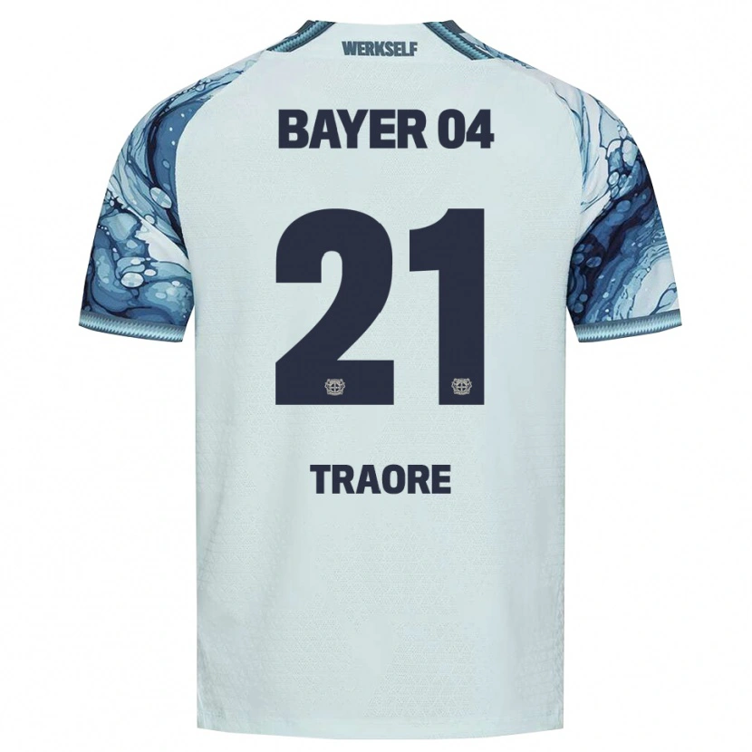 Danxen Heren Amaël-Demba Traoré #21 Donkergroen Zwart Uitshirt Uittenue 2026/27 T-Shirt