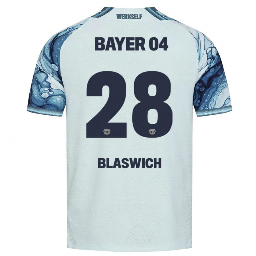 Danxen Heren Janis Blaswich #28 Donkergroen Zwart Uitshirt Uittenue 2026/27 T-Shirt