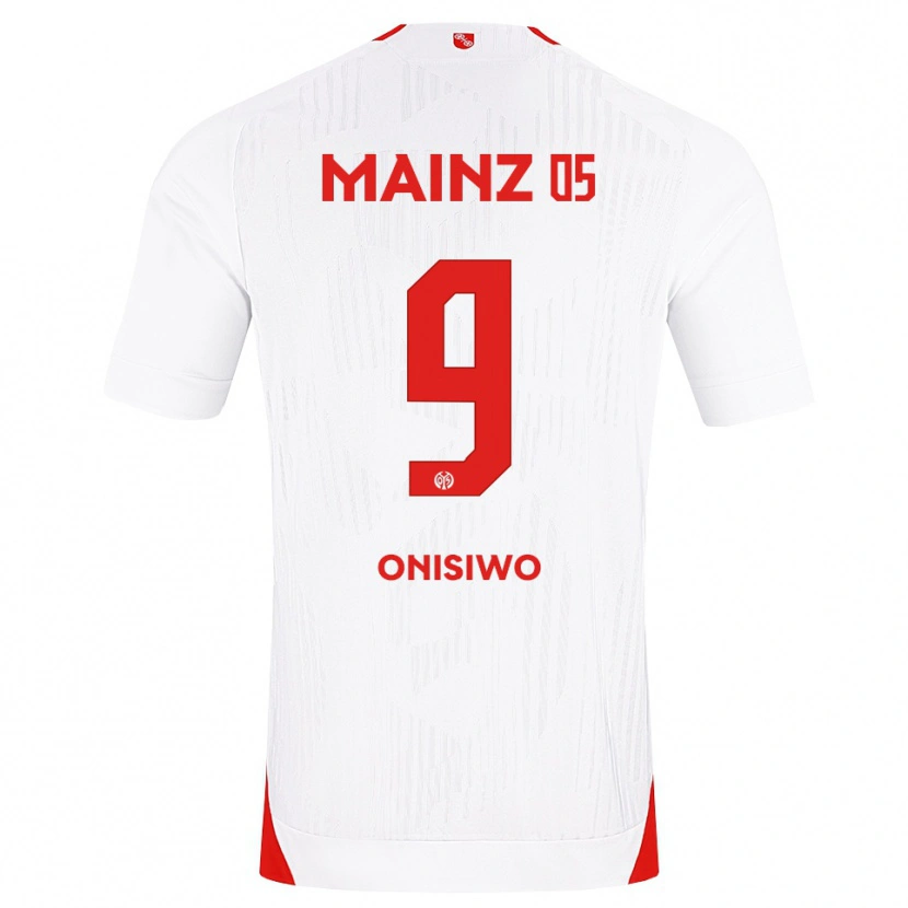 Danxen Heren Karim Onisiwo #9 Wit Rood Geel Uitshirt Uittenue 2026/27 T-Shirt
