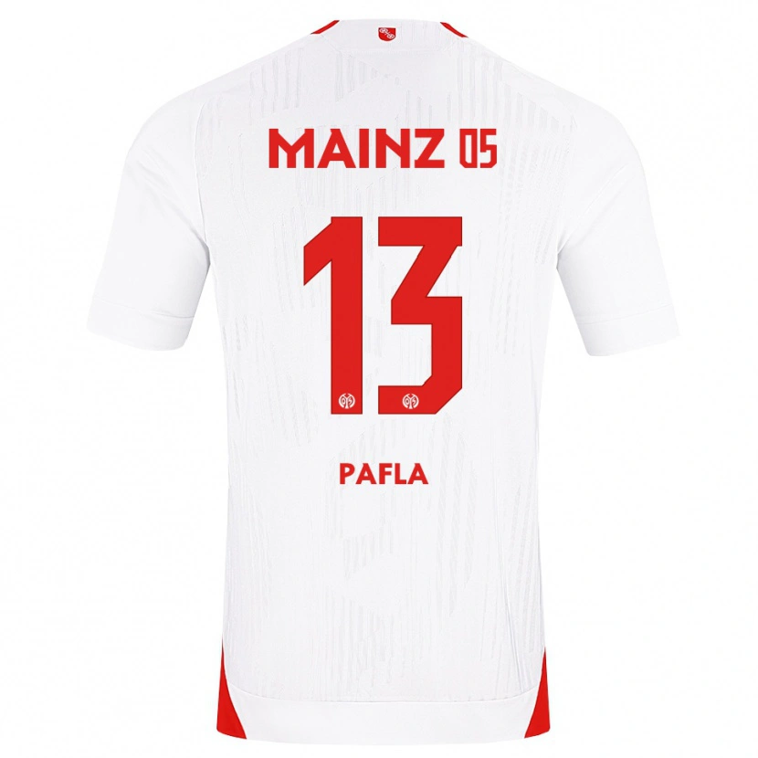 Danxen Heren Noel Pafla #13 Wit Rood Geel Uitshirt Uittenue 2026/27 T-Shirt