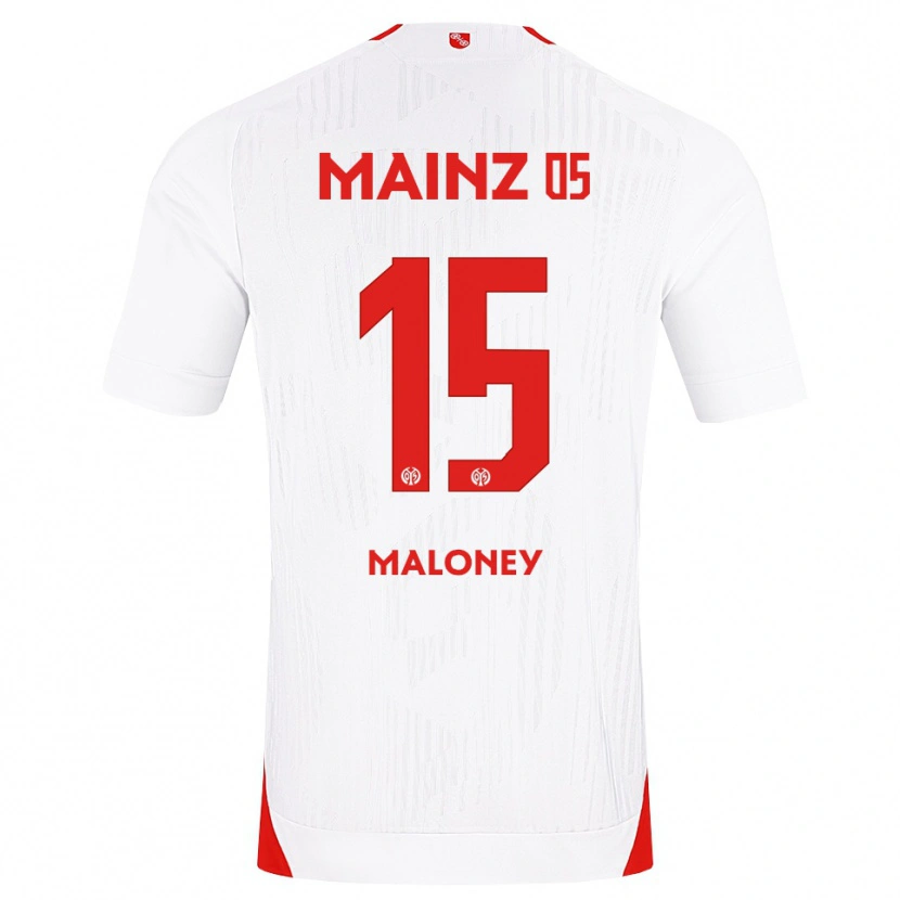 Danxen Heren Lennard Maloney #15 Wit Rood Geel Uitshirt Uittenue 2026/27 T-Shirt