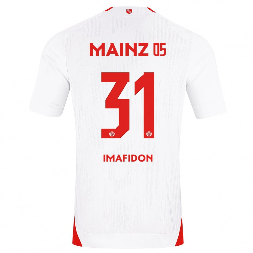 Danxen Heren Daniel Imafidon #31 Wit Rood Geel Uitshirt Uittenue 2026/27 T-Shirt