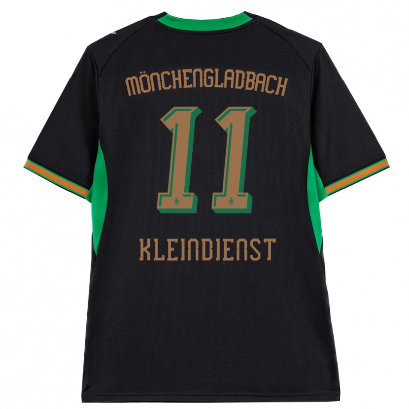 Danxen Heren Tim Kleindienst #11 Zwart Oranje Groen Bruin Uitshirt Uittenue 2026/27 T-Shirt
