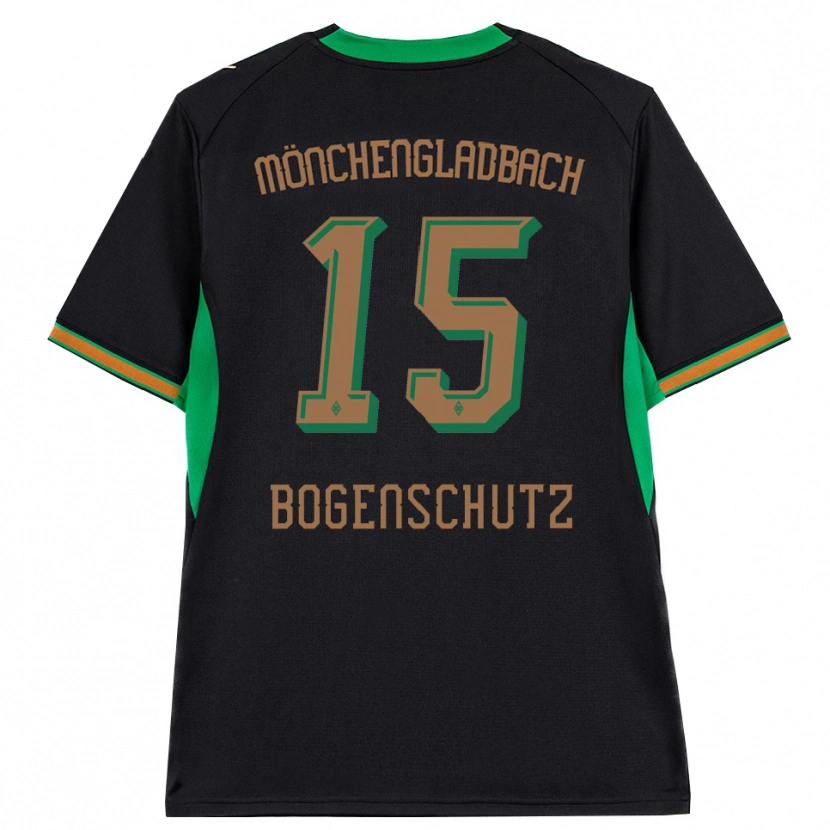 Danxen Heren Kerstin Bogenschutz #15 Zwart Oranje Groen Bruin Uitshirt Uittenue 2026/27 T-Shirt